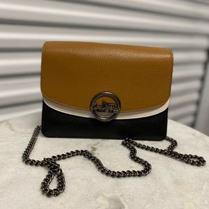 Coach F80834 Colorblock Elle Flip Crossbody Handbag